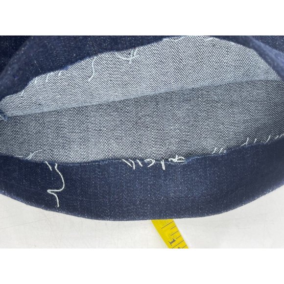 Nine West Women's Vintage America Jeans Skinny Boot Size 8 Dark Wash Mid-Rise - Picture 9 of 10